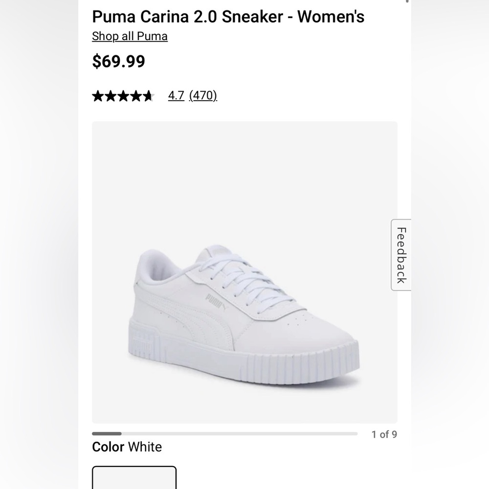 Puma Catrina 2.0 Size 7